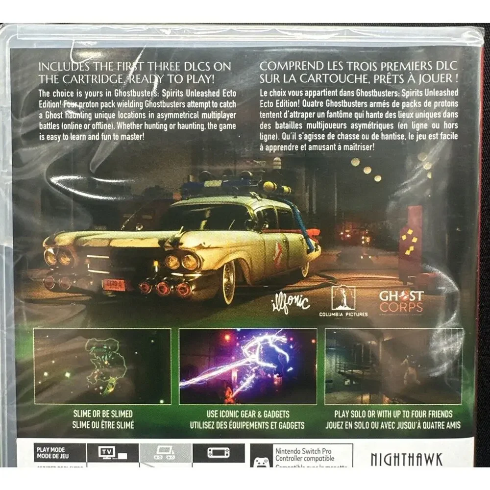 Ghostbusters Spirits Unleashed Ecto Edition Switch Nintendo US Ver New Sealed